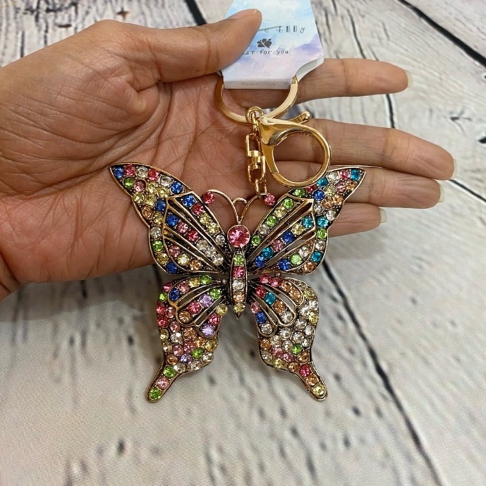 2/$30 🆕 Crystal Butterfly Handbag Charm